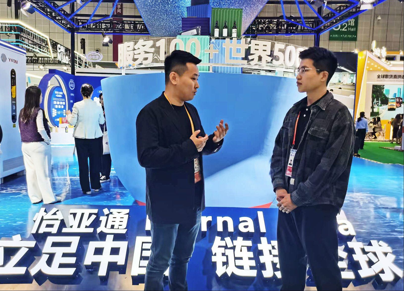 进博故事丨pa视讯王辉：进博会促进商业和文化交流